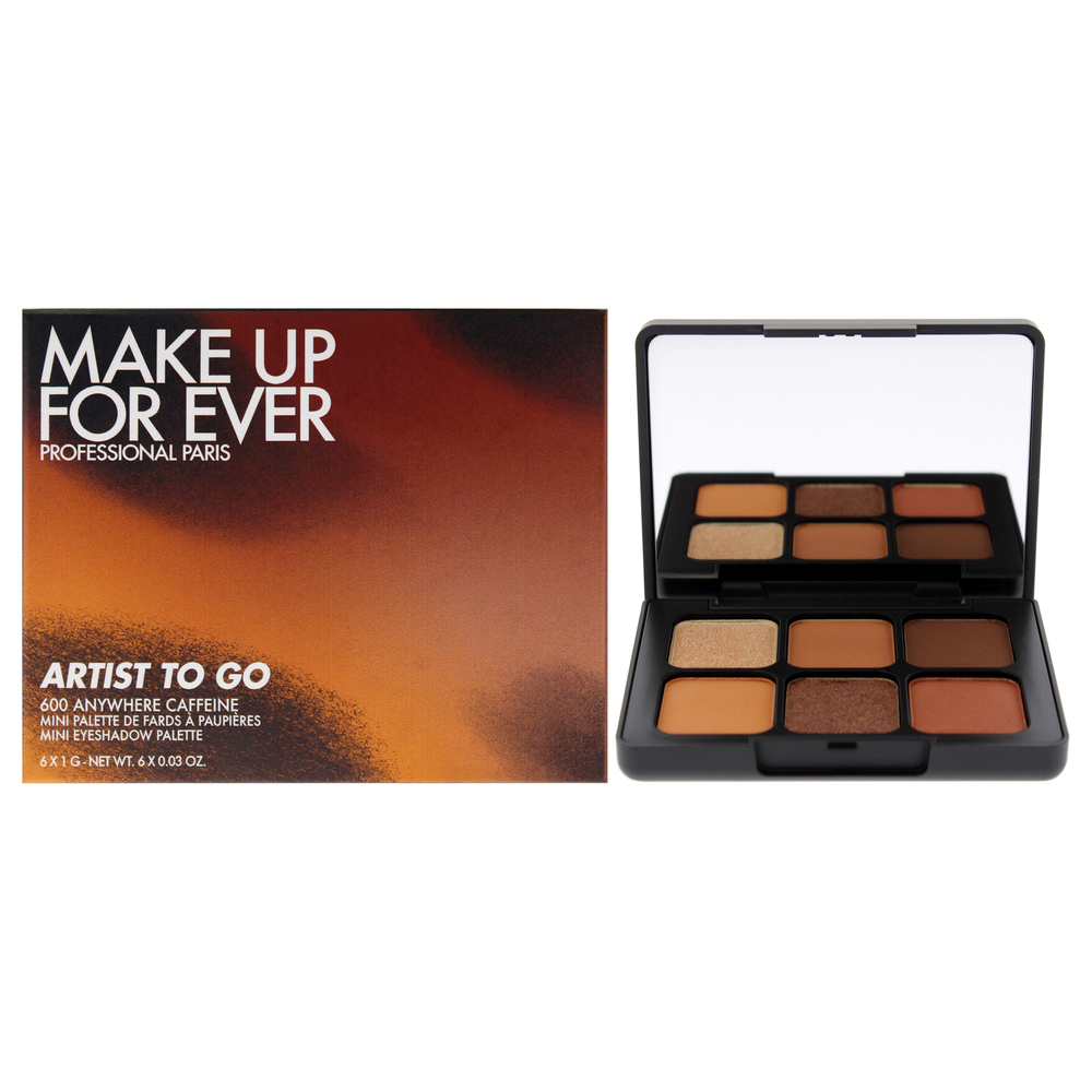 Make Up For Ever Artist To Go Mini Palette - 600 Anywhere Caffeine Eye Shadow